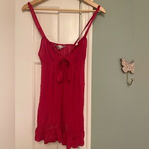 Red Sheer Nightgown
